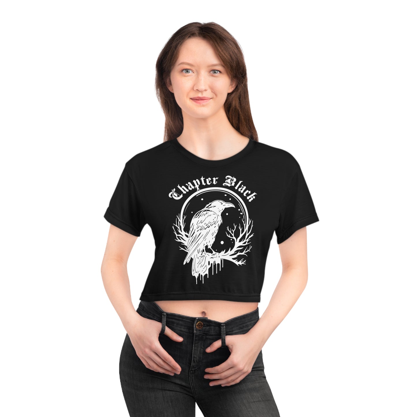 Raven Crop Tee