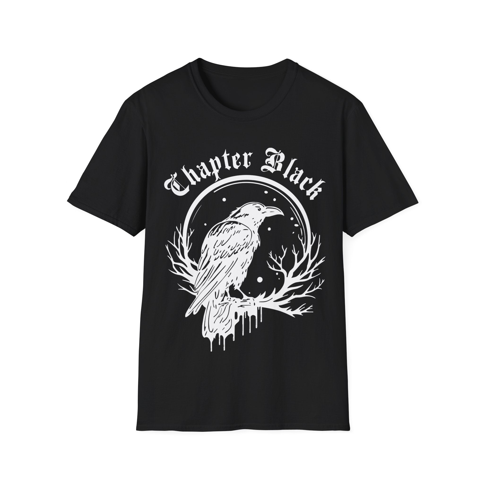 Raven T Shirt Black Chapter Black